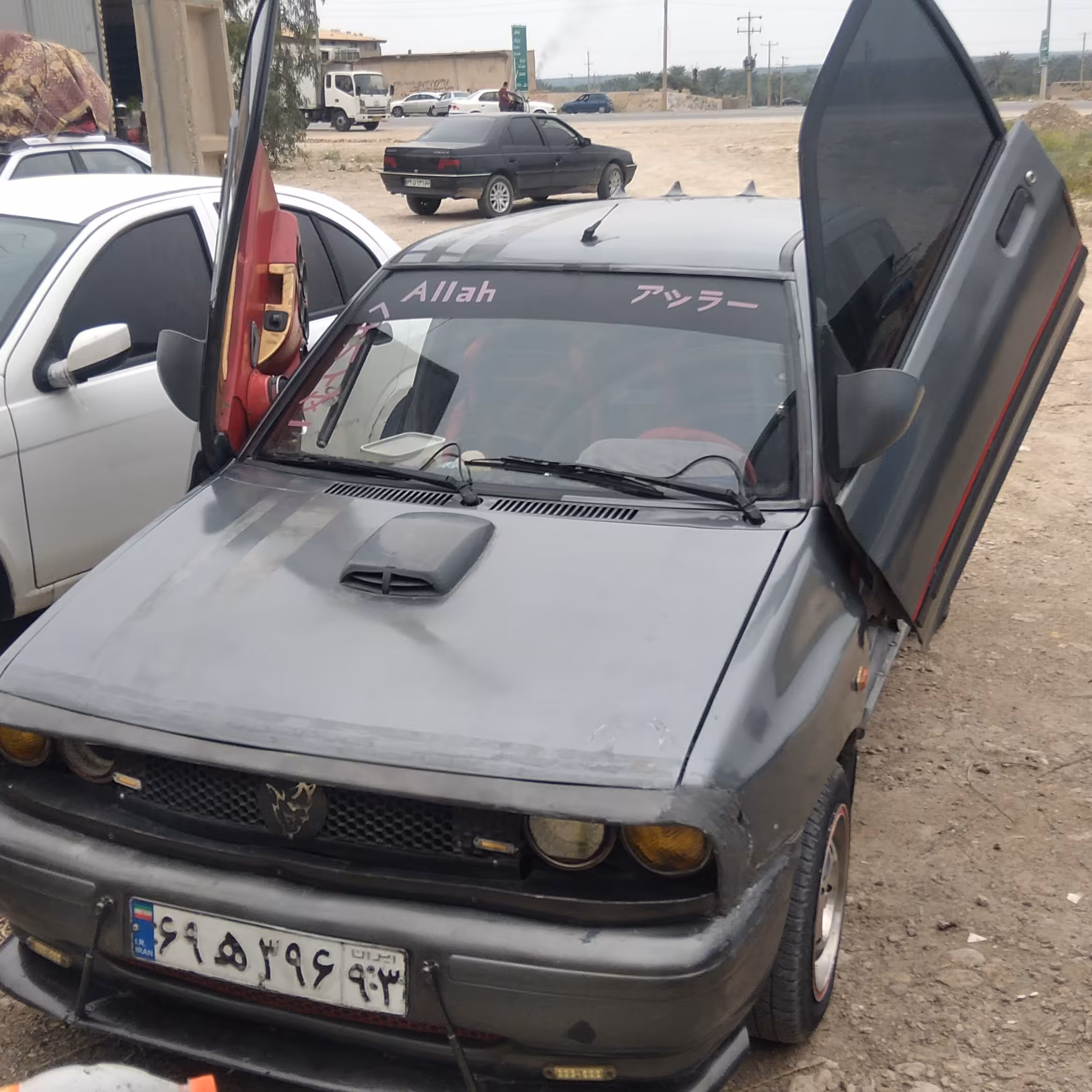 لولا خفاشی برای خانواده سایپا اسپرت دو حالته هم معمولی باز میشه هم خفاشی برای ماشین باز ها