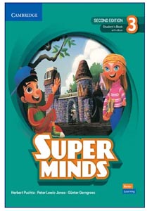 کتاب سوپر مایندز 3 جدید Super Minds 3 second Edition