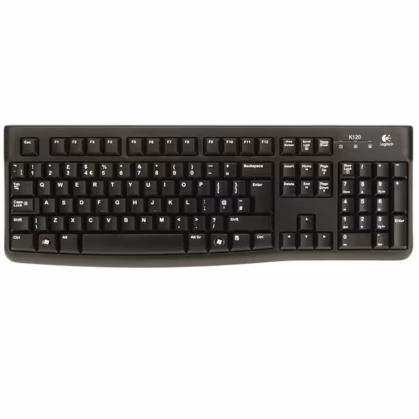 کیبورد با سیم لاجیتک مدل K 120