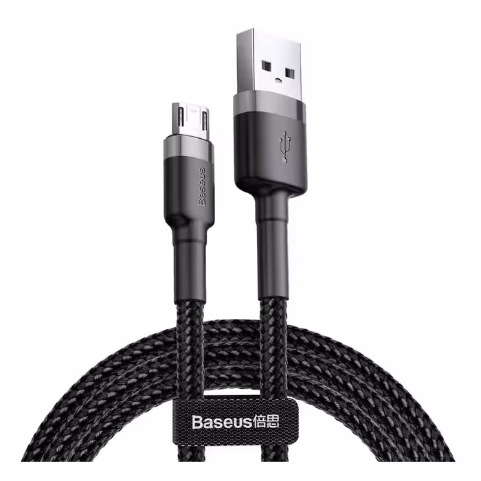قیمت و خرید کابل تبدیل 0.5 متری USB به MicroUSB بیسوس Cafule CAMKLF-AG1 | یاس ارتباط