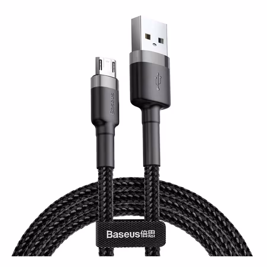 قیمت و خرید کابل تبدیل 0.5 متری USB به MicroUSB بیسوس Cafule CAMKLF-AG1 | یاس ارتباط