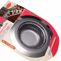 صافی سینک پانچی گرد متوسط استیل درجه یک