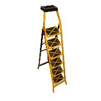 نردبان شش پله سما فلزی مهرنگار(پس کرایه)