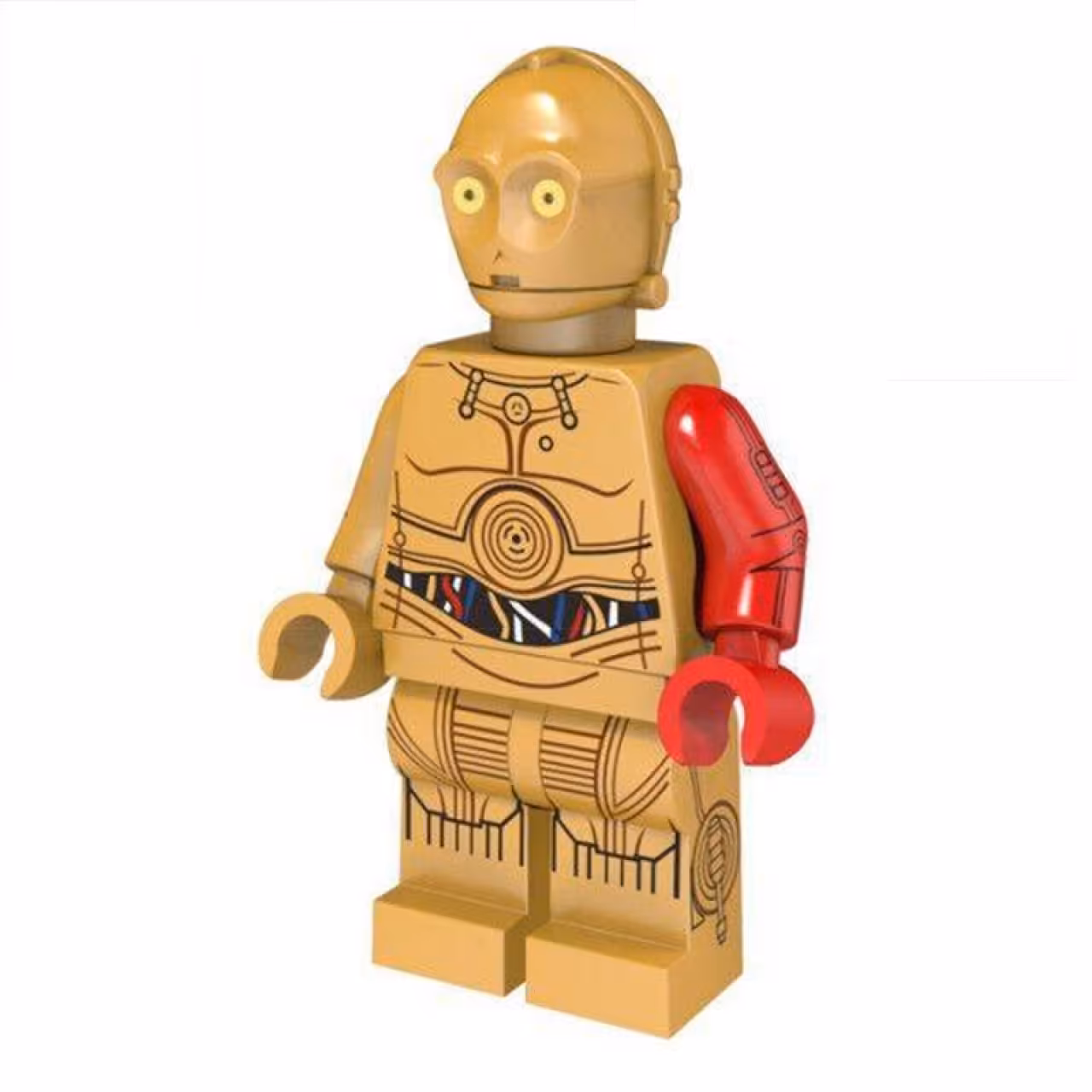 ساختنی ادمک فله مدل C3Po کد 2