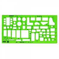 شابلون مهندسی مبلمان 1به 50 فابل   هایپر گلسا 