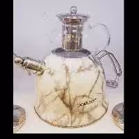 کتری و قوری سوتی طرح سنگ 3.5 لیتری