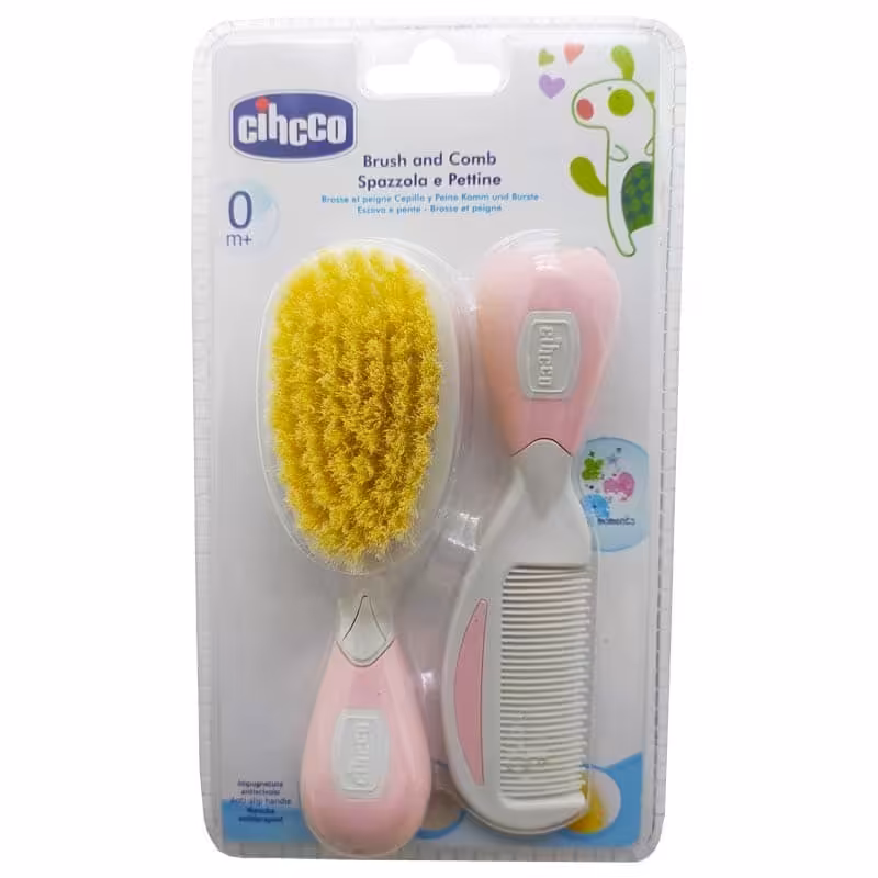 شانه برس نوزاد و کودک صورتی سیکوcihcco