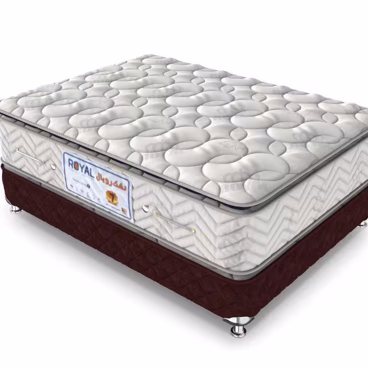 تشک سوپرطبی پددار 160در2 رویال7