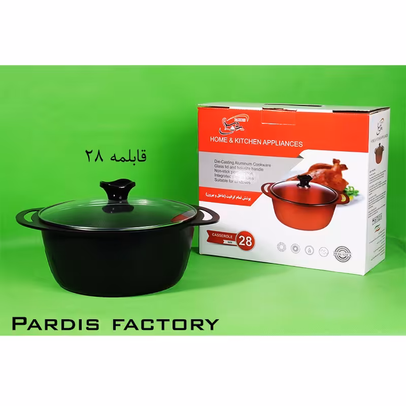 قابلمه سایز  28 نچسب گرانیتی 