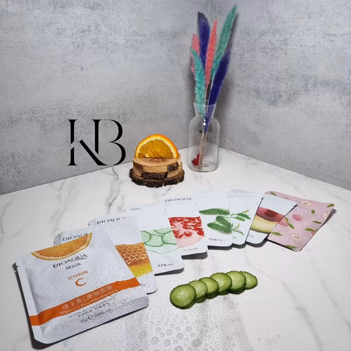 ماسک ورقه ای بیوآکوا  طعم های مختلف  با کیفیت ترین بازار 