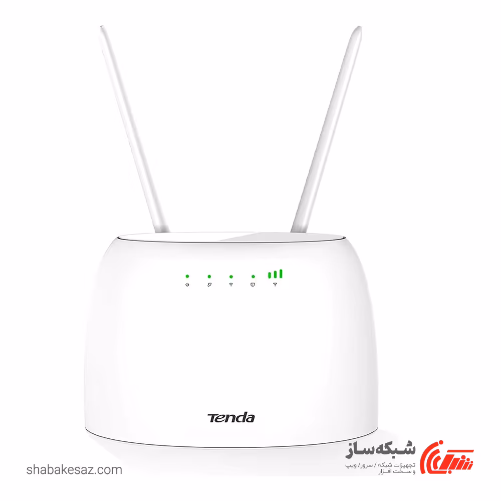 قیمت و خرید مودم روتر 4G رو میزی تندا Tenda 4G06C وای فای N300 - شبکه ساز