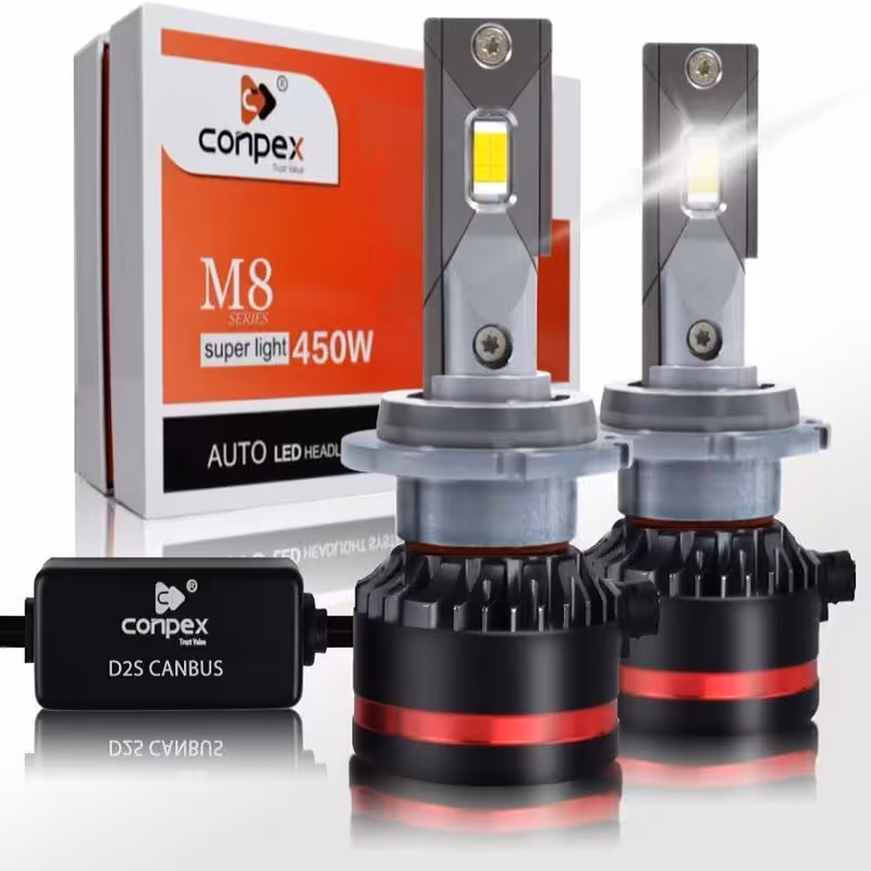 لامپ هدلایت خودرو پایه H7 ام M8 کانپکس Conpex