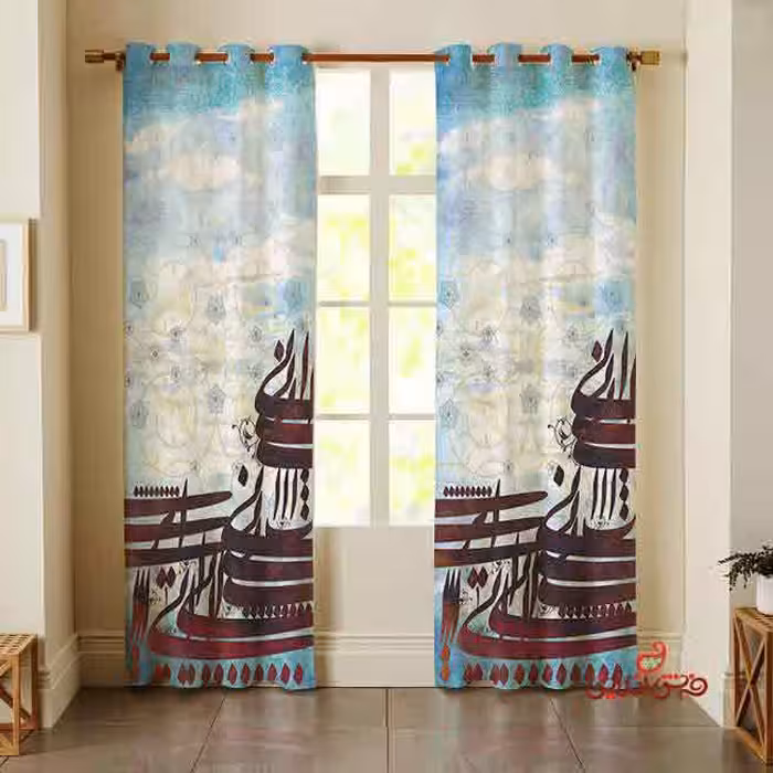 پرده 2عددی سنتی نستعلیق کد 2327