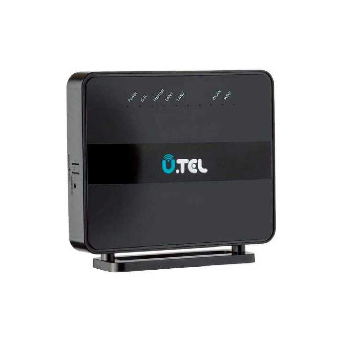 مودم روتر VDSL2/ADSL2 Plus بی سیم یوتل U.TEL مدل V301 | نت‌ران
