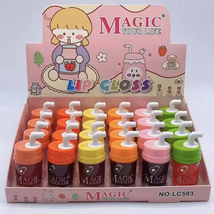 تینت لب طرح آبمیوه نی دار مجیک