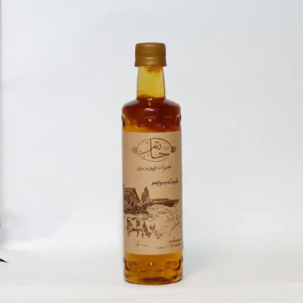 شربت به و لیمو طبیعی (نیم لیتر)