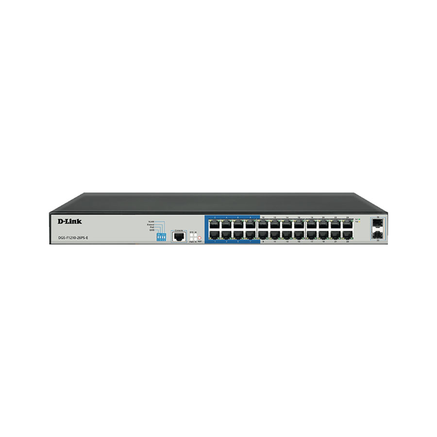 سوییچ 26 پورت D-Link مدل DGS-F1210-26PS-E
