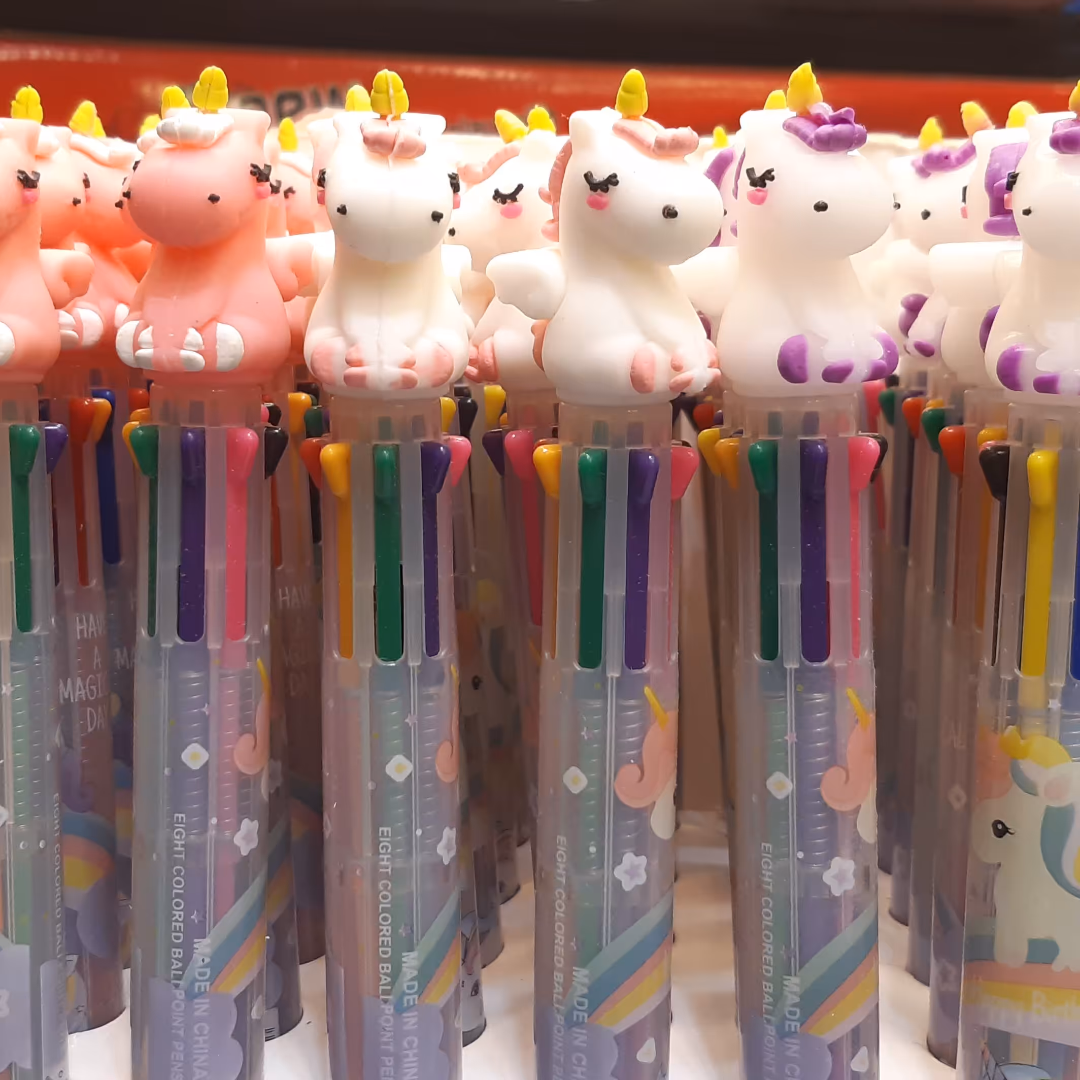 خودکار 8 رنگ مدل یونی کرن