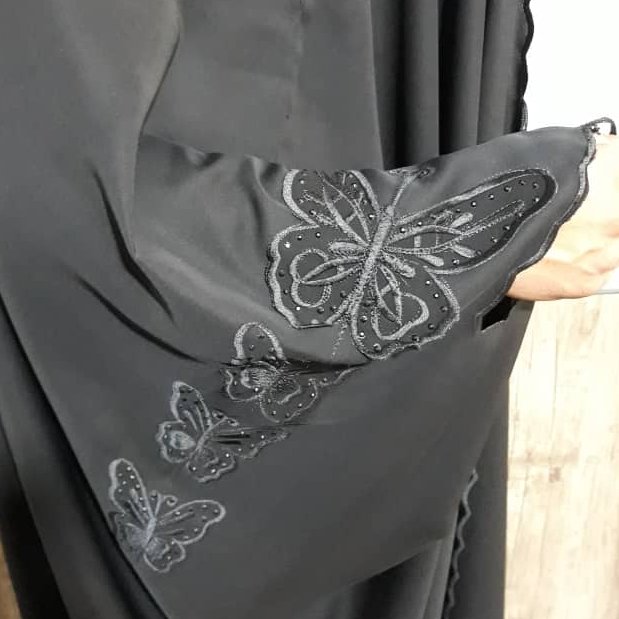 چادر عربی گلدوزی پروانه
