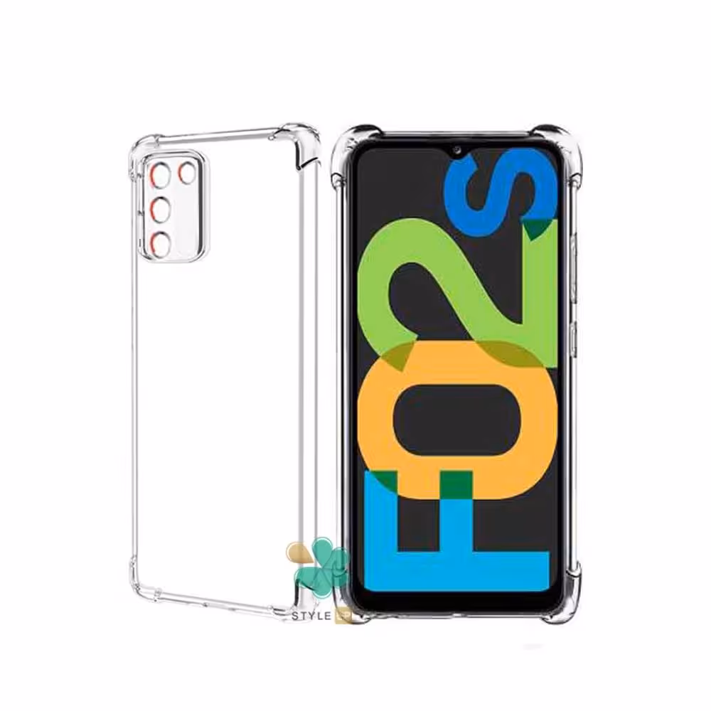 قاب گوشی ایربگ دار مدل محافظ لنز دار مناسب Samsung Galaxy F02s
