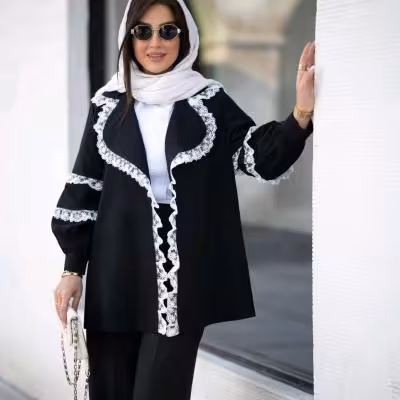 مانتو دخترانه لنین مدل بهاره