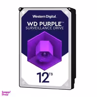 هارد دیسک اینترنال وسترن دیجیتال (Western Digital) مدل Purple WD121PURZ ظرفیت 12 ترابایت