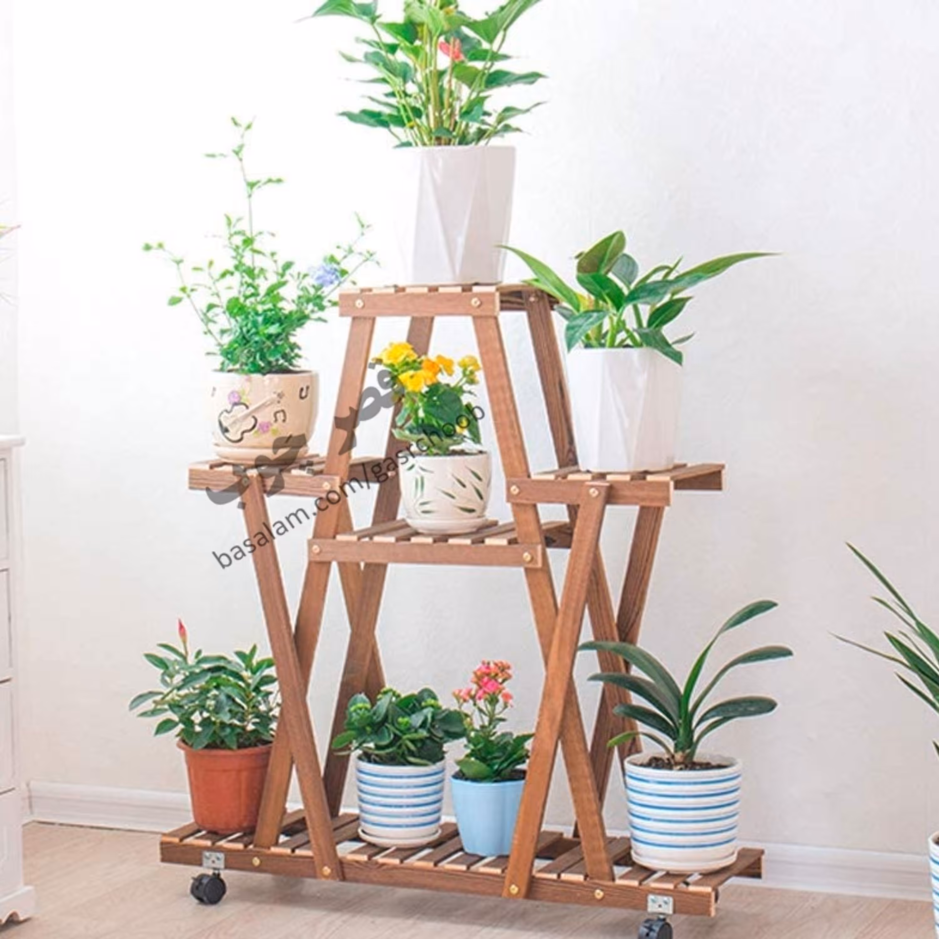 استند گل کد 201 قصرچوب (جاگلدانی)(چوب روسی)