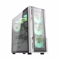 کیس کامپیوتر دارک فلش مدل DK431GLASS WH