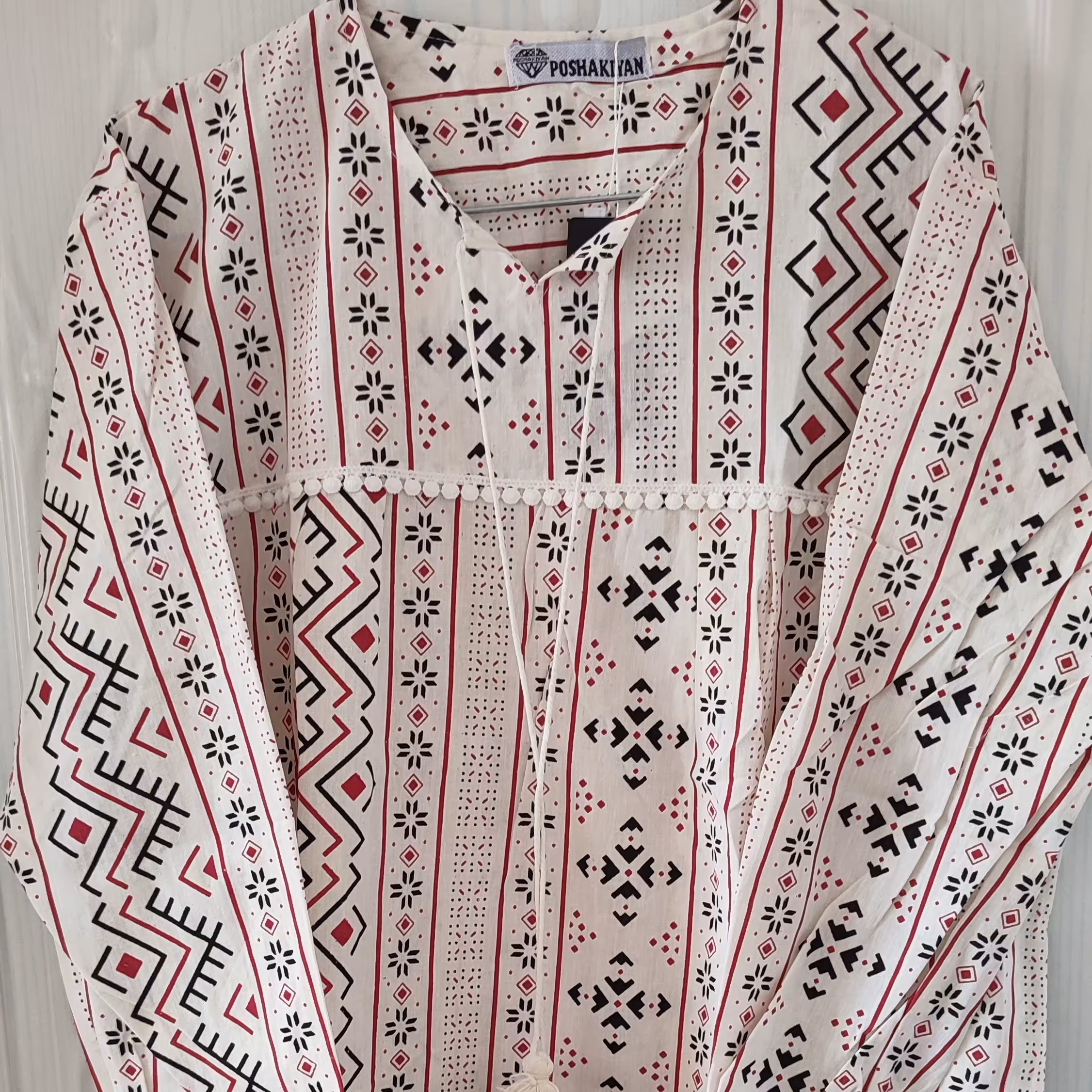 تونیک زنانه لنین طرح سنتی