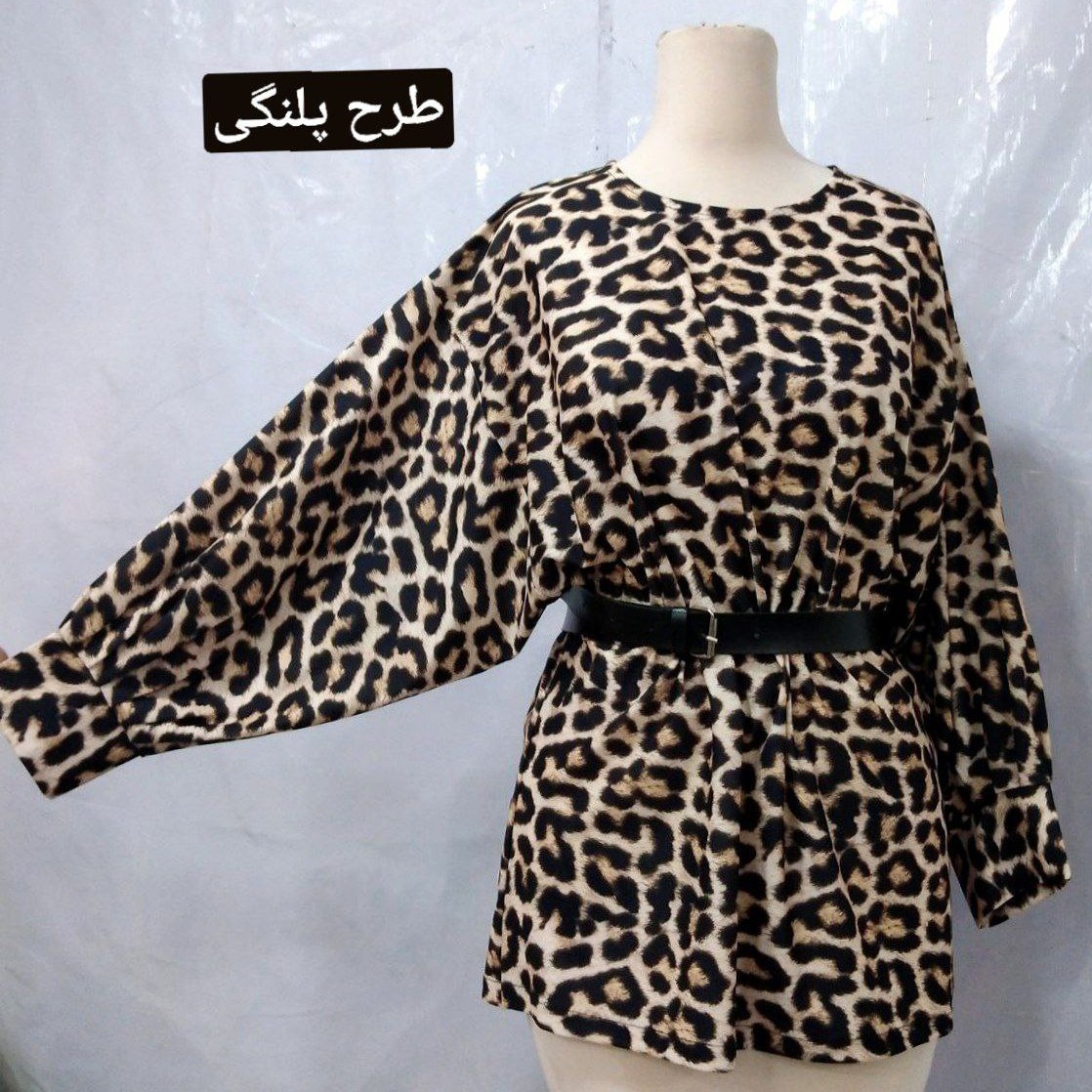 تونیک جدید مدل نرگس ( کرپ خارجی ) از سایز 38 تا 48