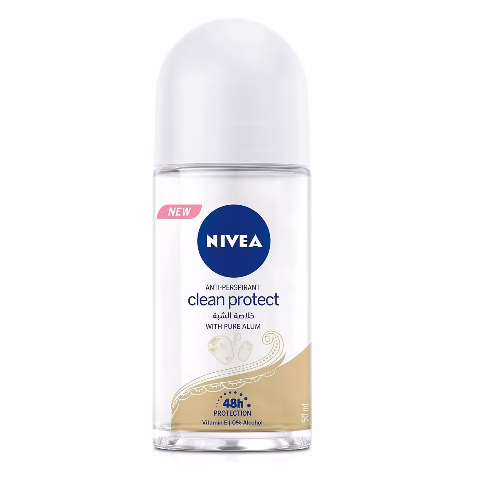 مام رول ضد تعریق نیوآ مدل CLEAN PROTECT حجم 50 میلی لیتر