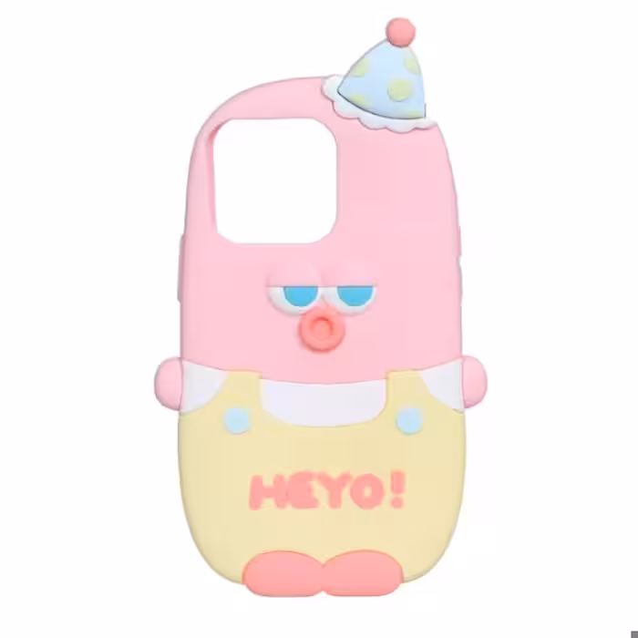 قاب گوشی سیلیکونی Heyo عروسکی برای iPhone 15 Pro Max /14 Pro Max /13 Pro Max /12 Pro Max