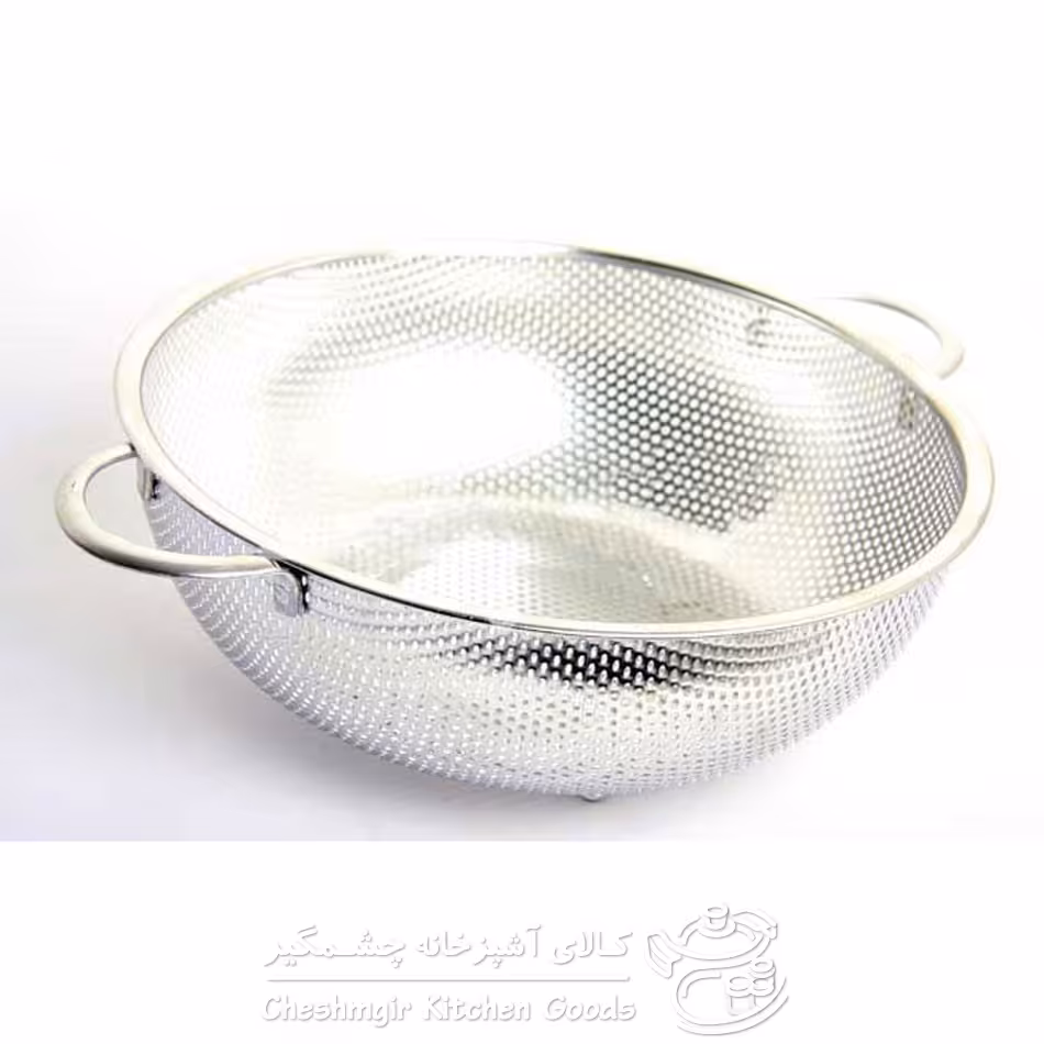 آبکش استیل گرد پانچ سایز37