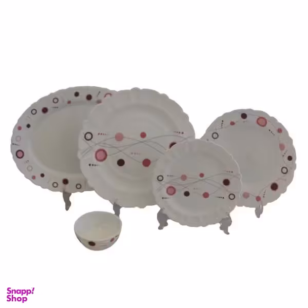 سرویس 25 پارچه غذاخوری آیروپال طرح مینو