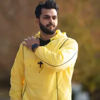 هودی مردانه D109 برساد رنگ زرد سایز L