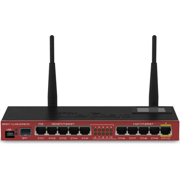 روتر برد میکروتیک مدل RB2011UiAS2HnDIN