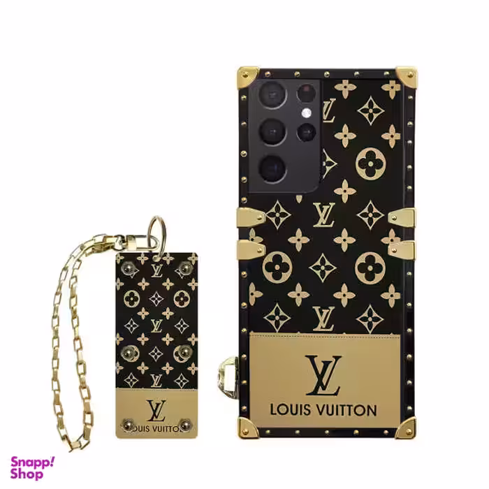 کاور مدل صندوقی کد LVB مناسب برای گوشی موبایل سامسونگ Galaxy S21 Ultra به همراه بند آویز غیر اصل