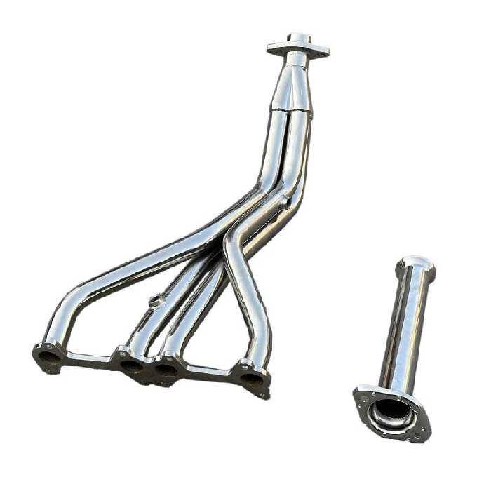 هدرز 405وپارس و سمند ال ایکس xu7 آبکاری استیل همراه با واسطه کوتاه (پس کرایه)