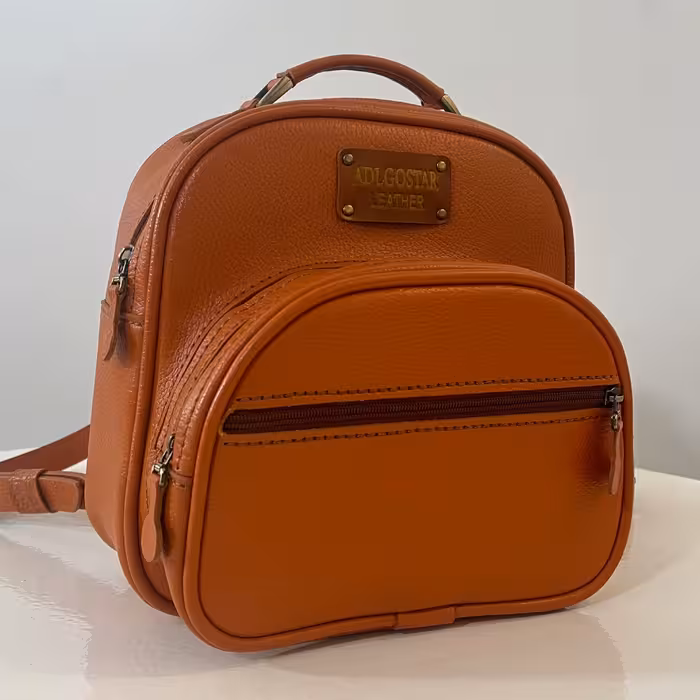 کوله پشتی چرم طبیعی van1