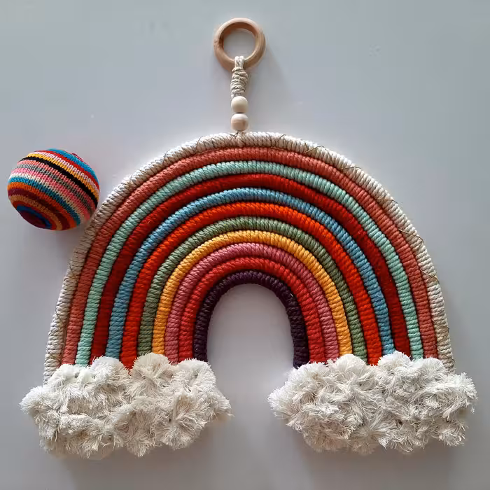 رنگین کمان مکرومه