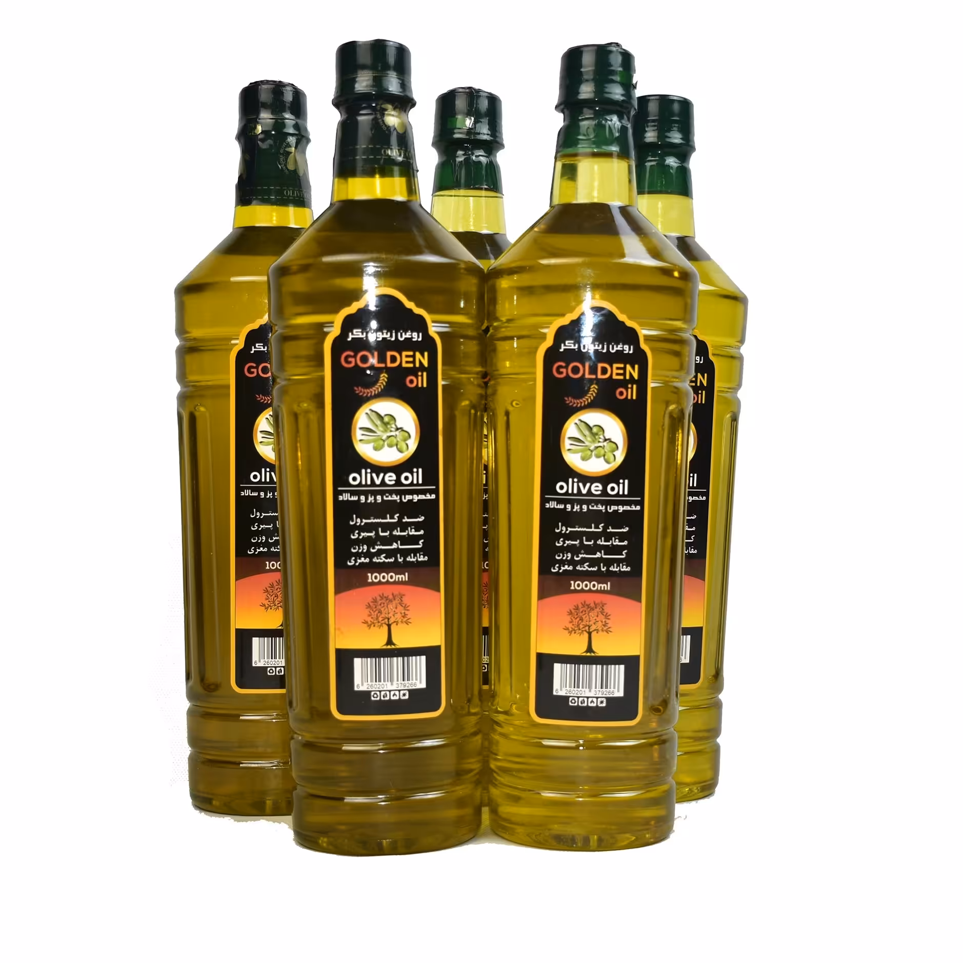 پک 5عددی روغن زیتون بدون بو یک لیتری