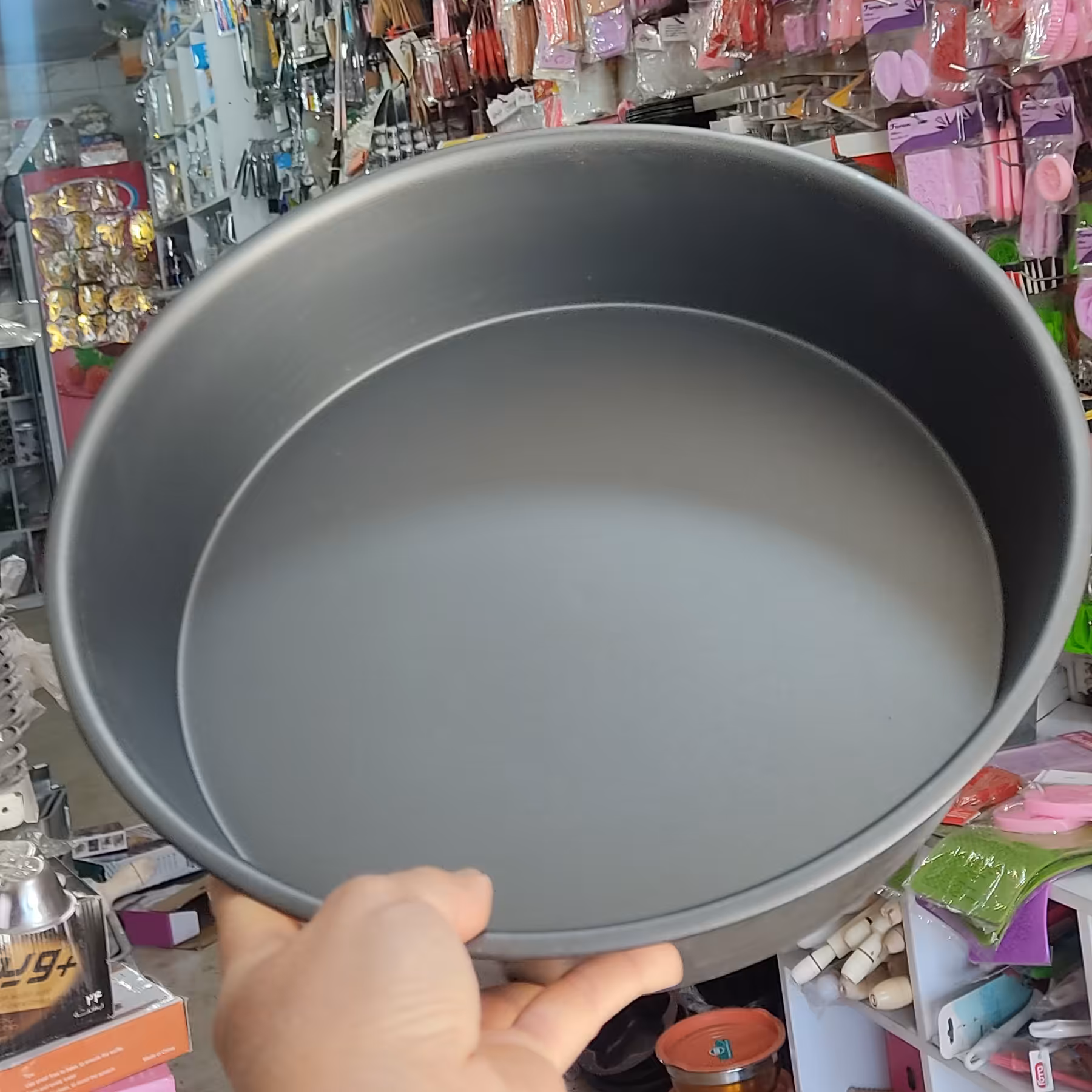 چک قالب تفلون گرد کمربندی قطر  28ارتفاع  6ونیم سانت