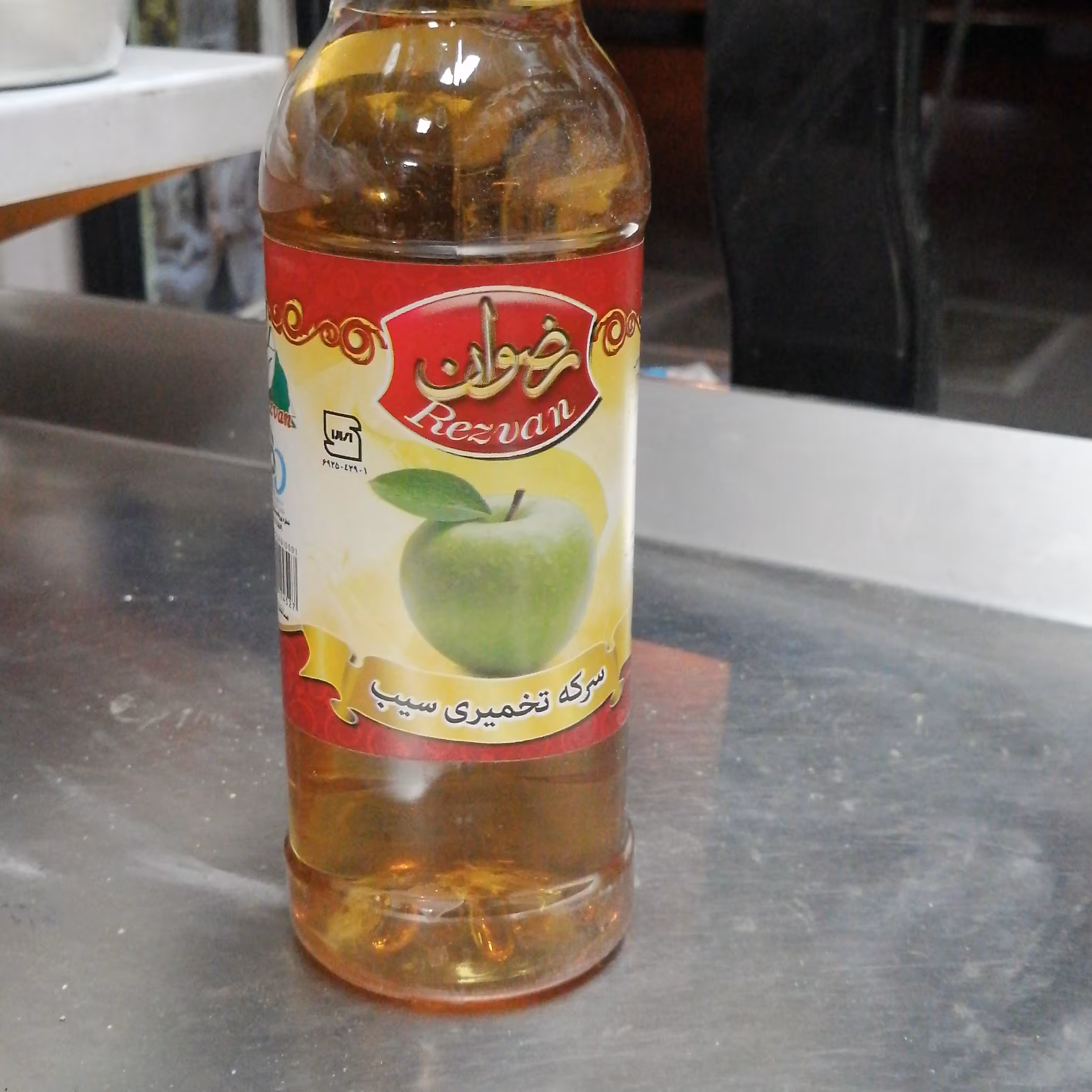 سرکه تخمیری سیب یک لیتر