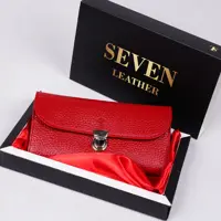 کیف پول زنانه چرم سون مدل v125-f