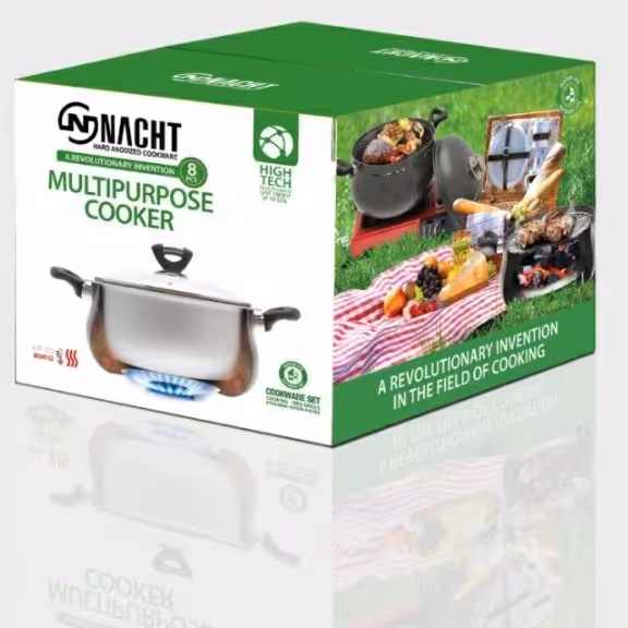 ست غذا پز تنوری 8 پارچه همه کاره ناخ