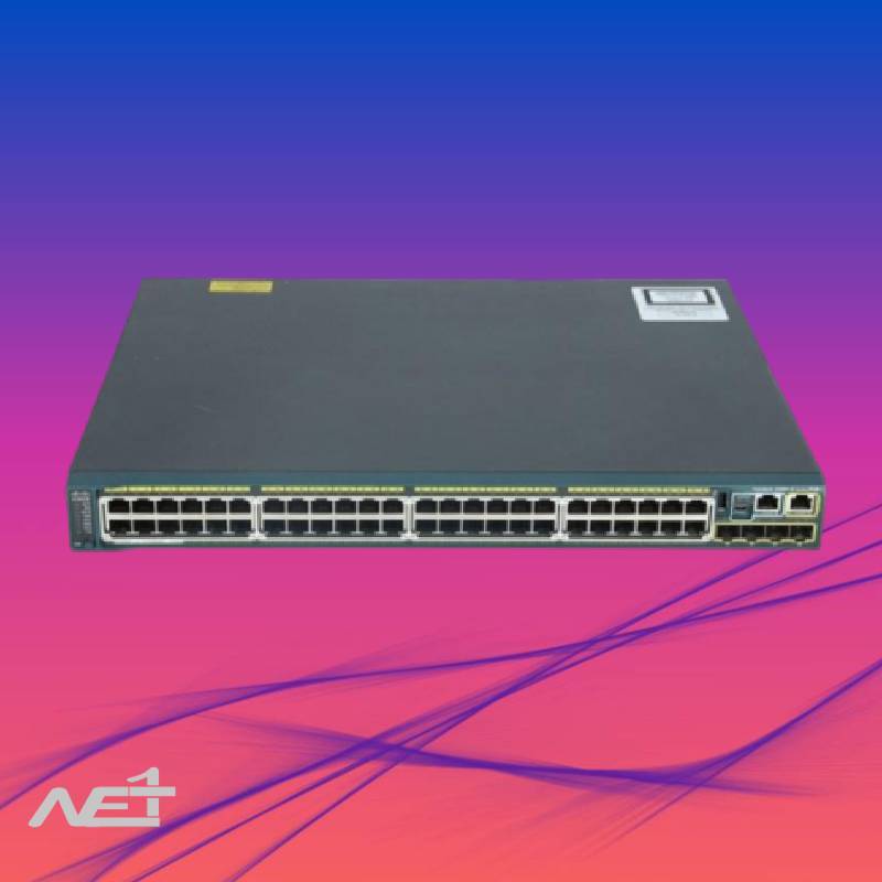 سوئیچ سیسکو 48 پورت مدل WS-C2960S-48FPS-L