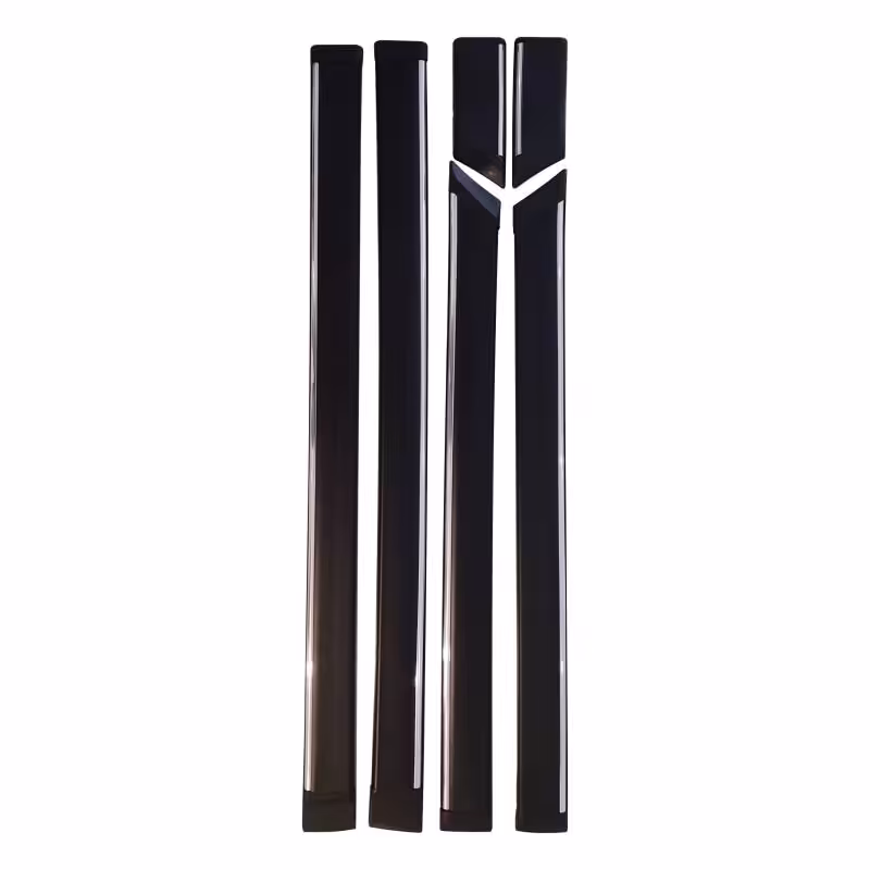 زه اطراف پژو پارس 6 تکه پلاستیکی مشکی