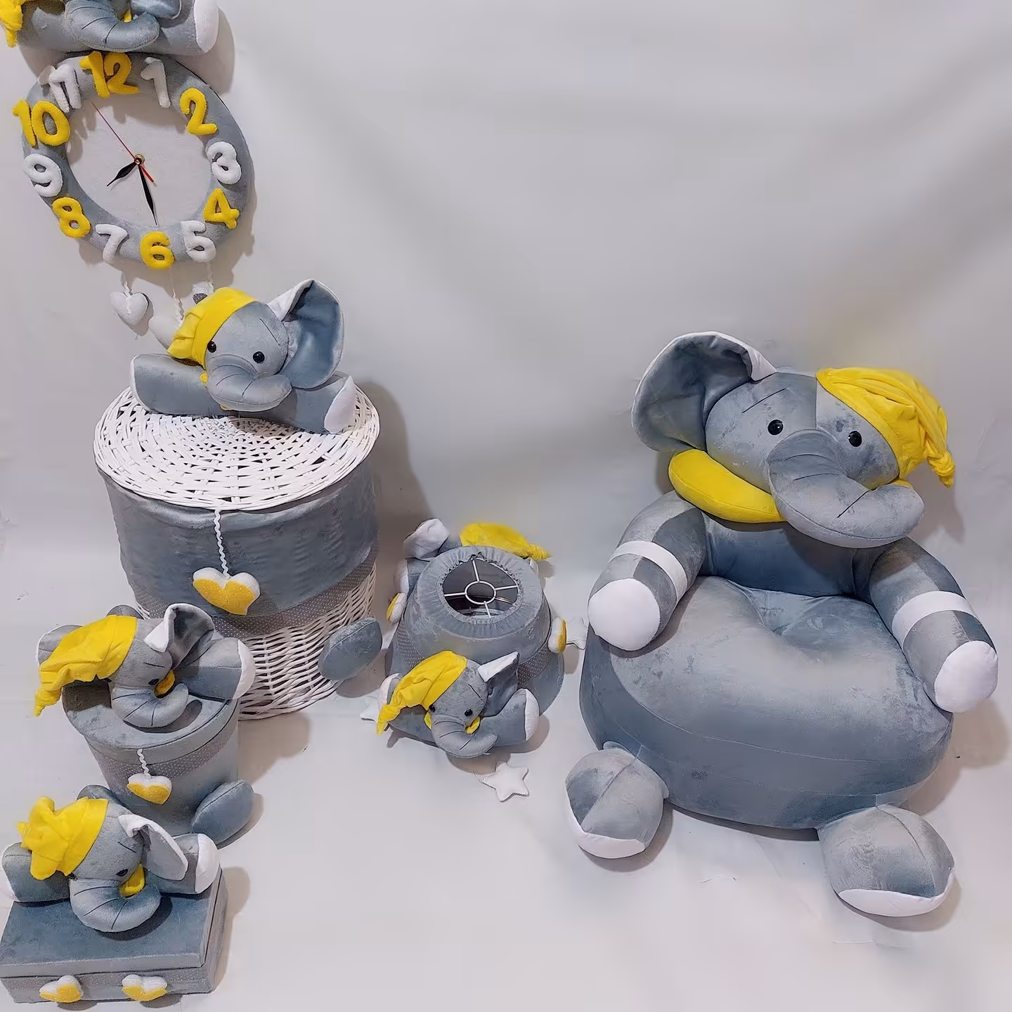 ست زیبای تم فیل کلاهدار پرطرفدار