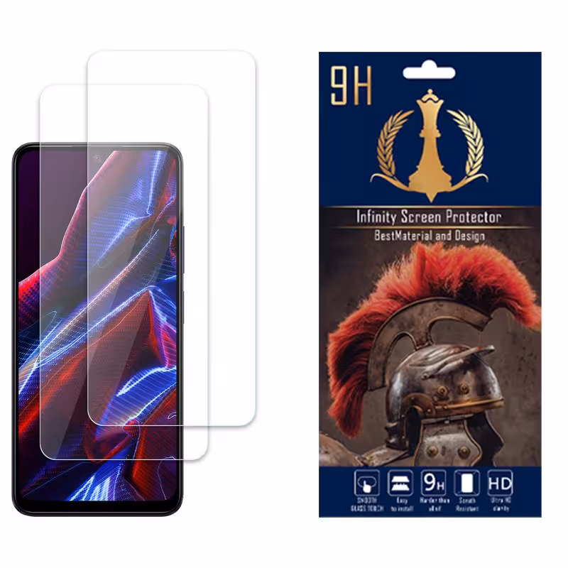 محافظ صفحه نمایش اینفینیتی مدل NANOمناسب برای شیائومی Poco X5 بسته دو عددی