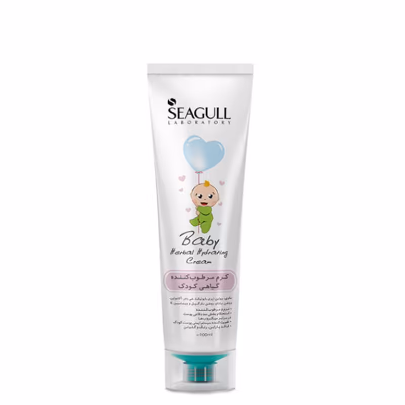 کرم مرطوب کننده گیاهی کودک سی گل حجم 100 میلی لیتر